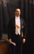 Kenraali Carl Gustaf Emil Mannerheim Liittopankin hallintoneuvoston puheenjohtajana